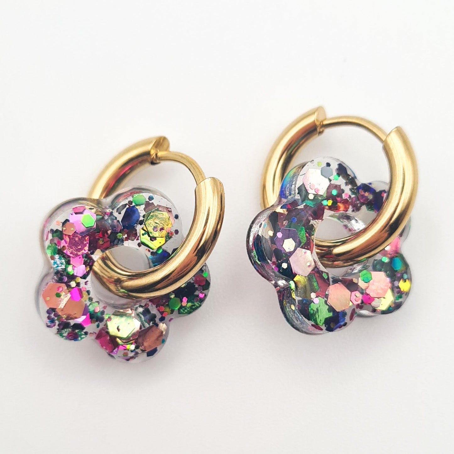 Créoles enfant - FLEUR