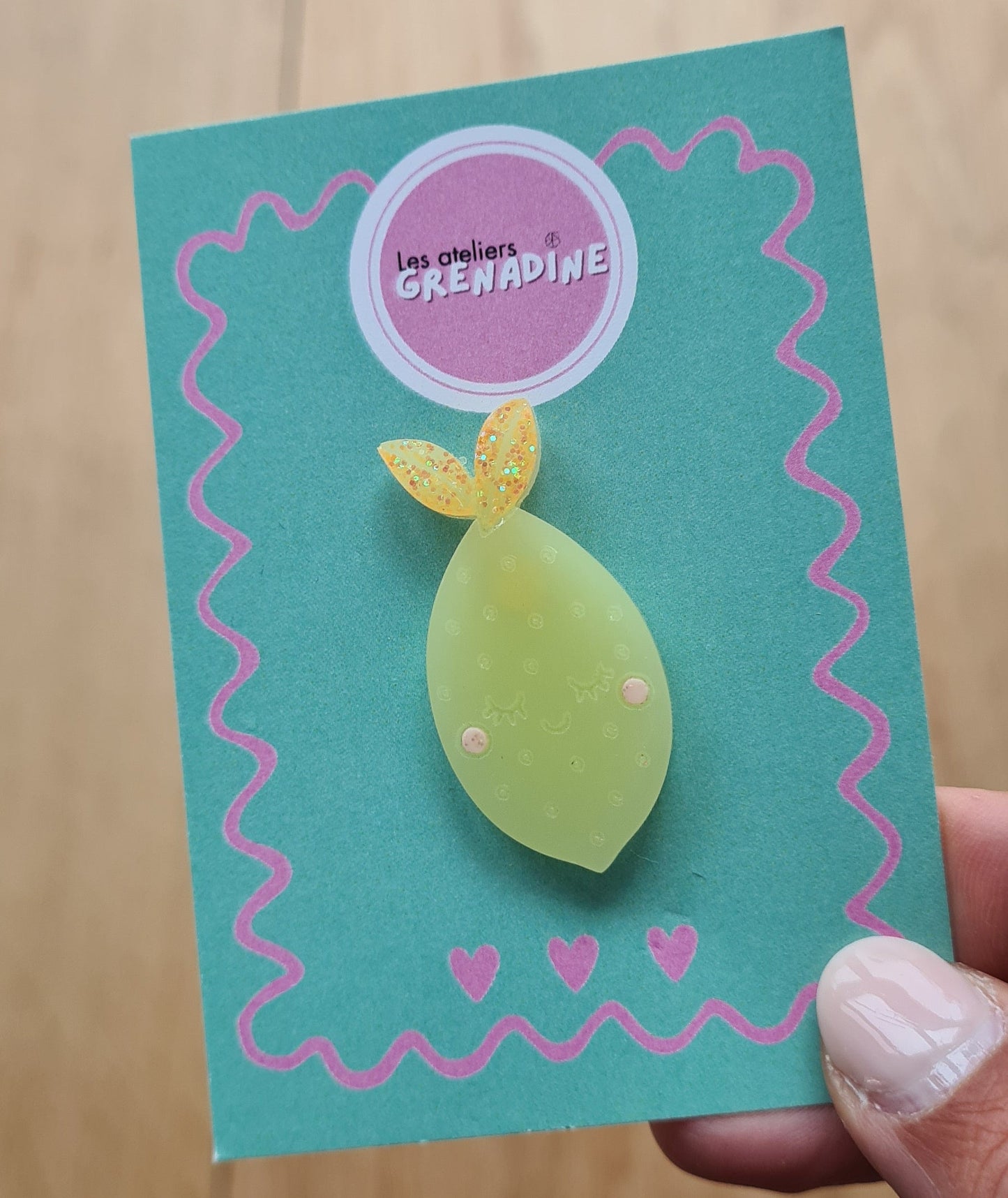 PIN'S CITRON
