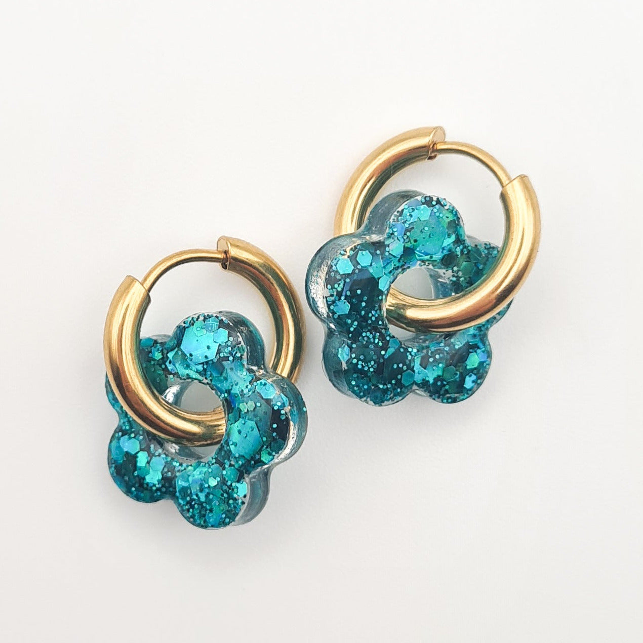 Créoles enfant - FLEUR