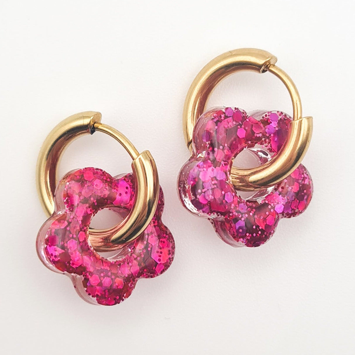 Créoles enfant - FLEUR